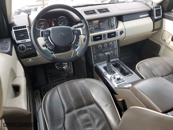 2010 Land Rover Range Rover SC with VIN SALMF1E49AA324313, listed as a Copart auction lot 44972085 with 111,580 mi miles and Clean Title. Bid and sale history available at carsss.com. Image 8.