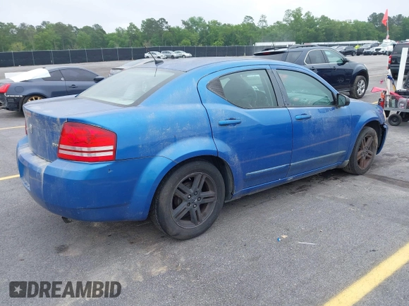 2008 Dodge Avenger SXT with VIN 1B3LC56KX8N153270, listed as a IAAI auction lot 42083183 with 158,573 mi miles. Bid and sale history available at carsss.com. Image 4.