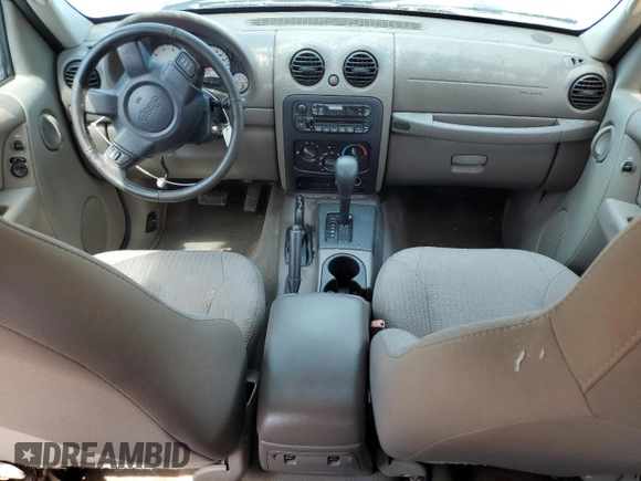 2004 Jeep Liberty Sport with VIN 1J4GL48K44W326612, listed as a Copart auction lot 52370945 with 116,215 mi miles and Salvage Title. Bid and sale history available at carsss.com. Image 8.