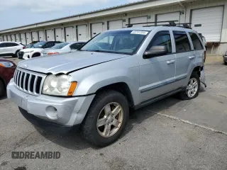 2007 Jeep Grand Cherokee Laredo with VIN 1J8GS48K77C575560, listed as a Copart auction lot 65741354 with 150,062 mi miles and Salvage Title. Bid and sale history available at carsss.com. Image 1.