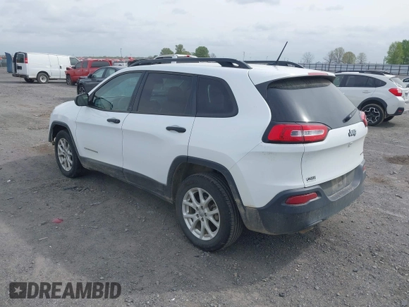 2017 Jeep Cherokee Sport z VIN 1C4PJLAB1HW640613, wystawiony jako IAAI lot #41930511 z przebiegiem 101 154 mil mil oraz . Historia ofert i sprzedaży dostępna na DreamBid. Obrazek 3.
