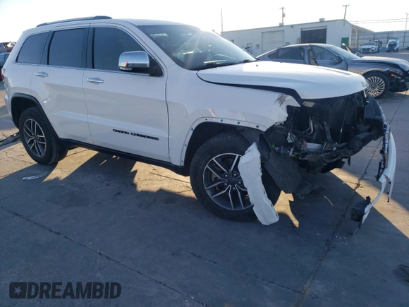 2021 Jeep Grand Cherokee Limited with VIN 1C4RJEBGXMC679307, listed as a Copart auction lot 41929725 with 86,170 mi miles and Salvage title. Bid and sale history available at DreamBid. Image 4.