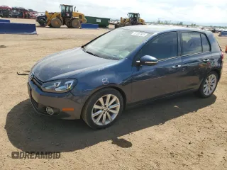 2013 Volkswagen Golf TDI with VIN WVWDM7AJ9DW036603, listed as a Copart auction lot 61387825 with 108,224 mi miles and Salvage title. Bid and sale history available at DreamBid. Image 1.