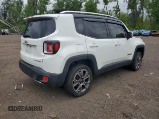 2015 Jeep Renegade Limited z VIN ZACCJBDT9FPB31389, wystawiony jako Copart lot #56747095 z przebiegiem 149 656 mil mil oraz Szkoda całkowita • Salvage title. Historia ofert i sprzedaży dostępna na DreamBid. Obrazek 3.