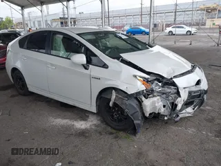 2013 Toyota Prius One with VIN JTDKN3DU0D0339436, listed as a IAAI auction lot 42077114 with 116,540 mi miles and . Bid and sale history available at DreamBid. Image 1.