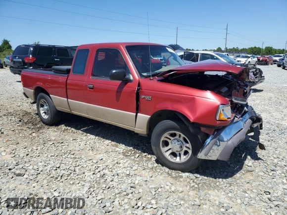 1997 Ford Ranger XLT with VIN 1FTCR14X7VTA07422, listed as a Copart auction lot 53111375 with 157,917 mi miles and Salvage Title. Bid and sale history available at carsss.com. Image 4.