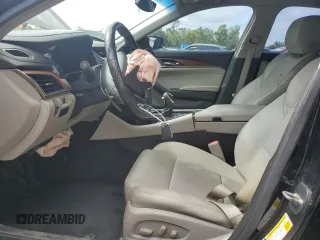 2015 Cadillac CTS RWD with VIN 1G6AP5SX7F0142090, listed as a Copart auction lot 50448055 with 74,245 mi miles and Salvage title. Bid and sale history available at DreamBid. Image 7.