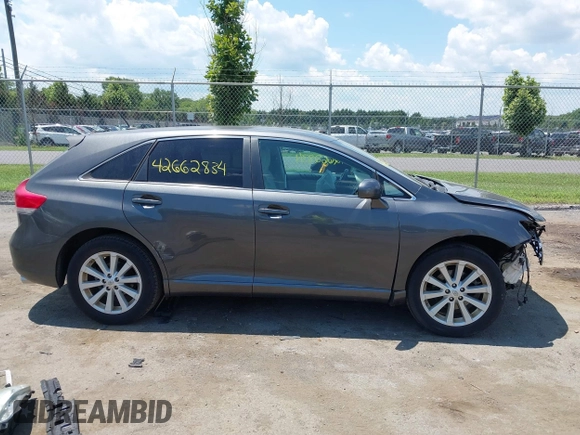2011 Toyota Venza with VIN 4T3ZA3BBXBU043733, listed as a IAAI auction lot 42662834 with 150,365 mi miles and . Bid and sale history available at DreamBid. Image 14.