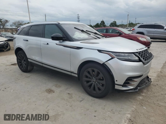 2019 Land Rover Range Rover Velar R-Dynamic SE with VIN SALYL2EX4KA798598, listed as a Copart auction lot 45816845 with Not Provided miles and Non Repairable. Bid and sale history available at DreamBid. Image 4.