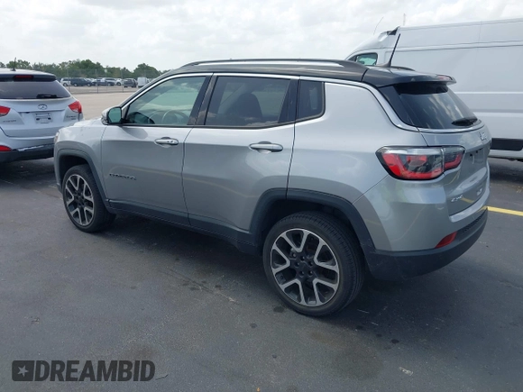 2018 Jeep Compass Limited with VIN 3C4NJDCB6JT131963, listed as a IAAI auction lot 42453633 with 96,782 mi miles and . Bid and sale history available at DreamBid. Image 3.
