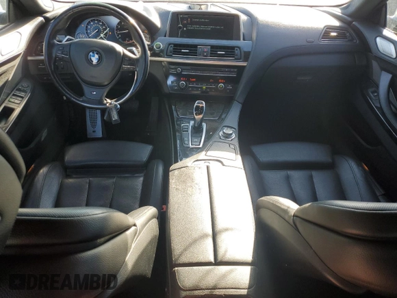 2013 BMW 6 Series 640i with VIN WBA6A0C54DDF14186, listed as a Copart auction lot 70901794 with 115,304 mi miles and Salvage Title. Bid and sale history available at DreamBid. Image 8.