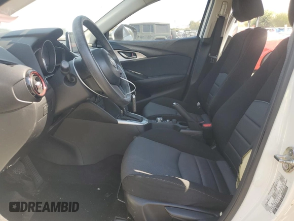 2017 Mazda CX-3 Sport with VIN JM1DKDB70H0165989, listed as a Copart auction lot 75418864 with 50,671 mi miles and Salvage Title. Bid and sale history available at carsss.com. Image 7.