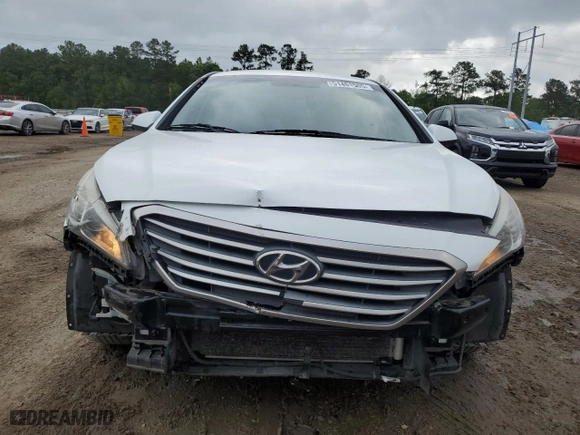2017 Hyundai Sonata 2.4L with VIN 5NPE24AF8HH490261, listed as a Copart auction lot 51461505 with 114,059 mi miles and Salvage Title. Bid and sale history available at carsss.com. Image 5.