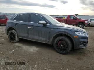 2018 Audi SQ5 Prestige with VIN WA1C4AFY6J2227150, listed as a Copart auction lot 51966885 with Not Provided miles and Salvage Title. Bid and sale history available at carsss.com. Image 4.