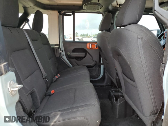 2023 Jeep Wrangler Willys with VIN 1C4HJXDN6PW664826, listed as a Copart auction lot 54842415 with 20,004 mi miles and Salvage Title. Bid and sale history available at DreamBid. Image 10.