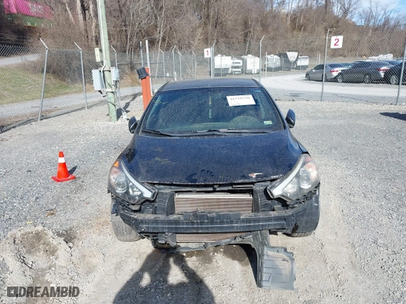 2014 Kia Forte LX with VIN KNAFK4A66E5179618, listed as a IAAI auction lot 41718330 with 115,052 mi miles. Bid and sale history available at carsss.com. Image 12.
