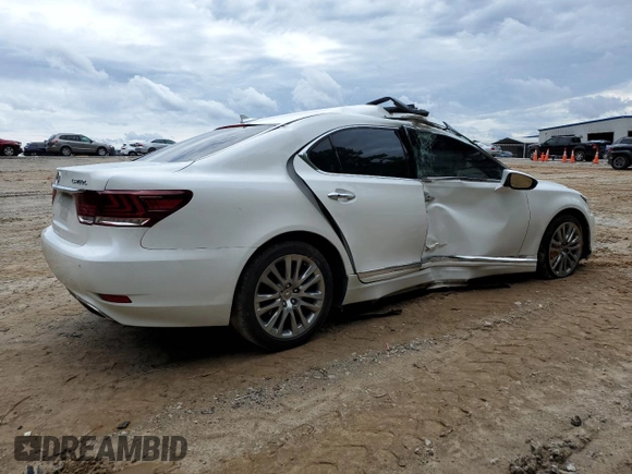 2013 Lexus LS 460 L z VIN JTHGL5EF1D5047481, wystawiony jako Copart lot #58738095 z przebiegiem 93 775 mil mil oraz Szkoda całkowita • Salvage title. Historia ofert i sprzedaży dostępna na DreamBid. Obrazek 3.