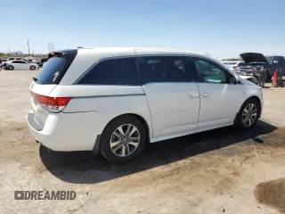 2015 Honda Odyssey Touring Elite z VIN 5FNRL5H91FB053430, wystawiony jako Copart lot #55276315 z przebiegiem 96 667 mil mil oraz Szkoda całkowita • Salvage title. Historia ofert i sprzedaży dostępna na DreamBid. Obrazek 3.