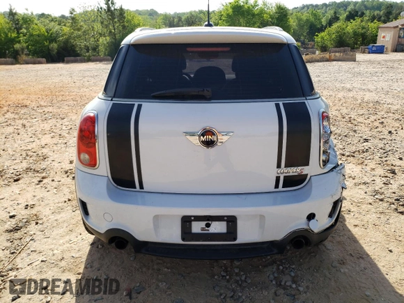 2012 MINI Countryman S with VIN WMWZC3C55CWP20240, listed as a Copart auction lot 53879585 with 141,331 mi miles and Salvage Title. Bid and sale history available at DreamBid. Image 6.