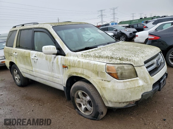 2008 Honda Pilot EX-L with VIN 5FNYF18558B020362, listed as a Copart auction lot 55351635 with 160,149 mi miles and Clean Title. Bid and sale history available at carsss.com. Image 4.
