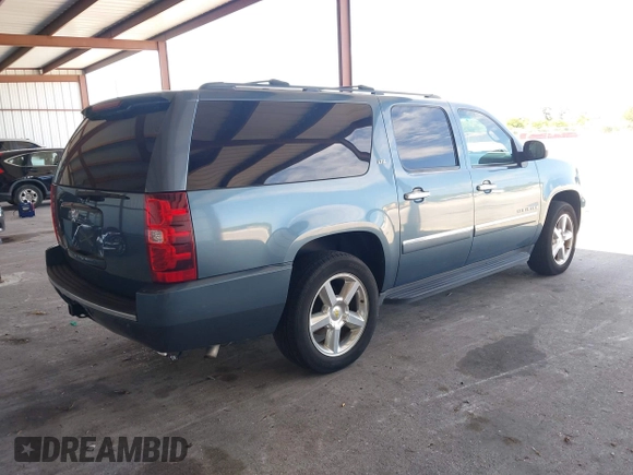 2009 Chevrolet Suburban LTZ with VIN 1GNFC36J29R293712, listed as a IAAI auction lot 42577800 with 202,593 mi miles and . Bid and sale history available at DreamBid. Image 4.