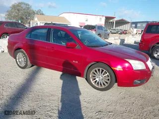 2008 Mercury Milan Premier with VIN 3MEHM08168R665919, listed as a IAAI auction lot 41616736 with 101,872 mi miles. Bid and sale history available at carsss.com. Image 1.
