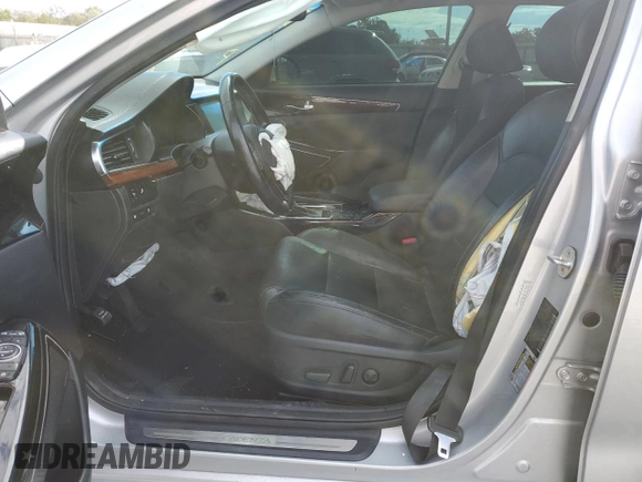 2017 Kia Cadenza Premium with VIN KNALC4J19H5060549, listed as a Copart auction lot 80995714 with 95,763 mi miles and Salvage Title. Bid and sale history available at carsss.com. Image 7.