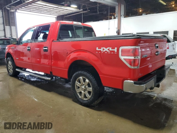 2013 Ford F-150 XL with VIN 1FTFW1ET8DFC42913, listed as a Copart auction lot 46735045 with 177,312 mi miles and Clean Title. Bid and sale history available at carsss.com. Image 2.