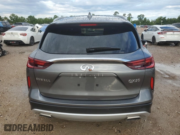 2024 Infiniti QX50 Luxe с VIN 3PCAJ5BA6RF101692, выставлен на аукционе Copart как лот 56524575 с пробегом 19 005 миль миль и Списание • Salvage title. История ставок и продаж доступна на DreamBid. Изображение 6.