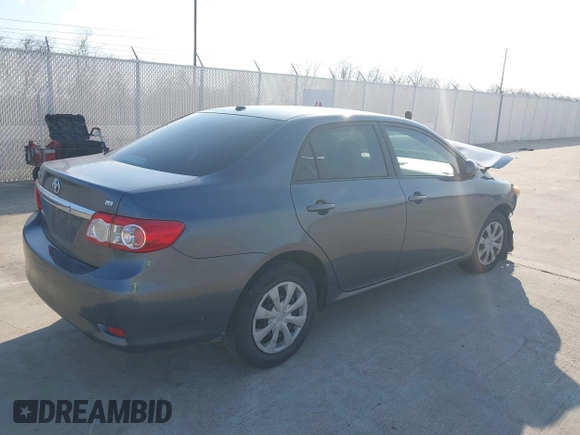 2011 Toyota Corolla L with VIN JTDBU4EE2BJ102986, listed as a IAAI auction lot 41589140 with 1 mi miles. Bid and sale history available at carsss.com. Image 4.