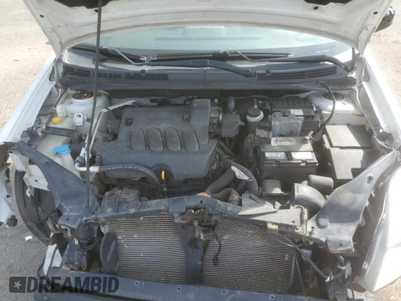 2010 Nissan Sentra S with VIN 3N1AB6AP1AL661282, listed as a Copart auction lot 56645605 with 128,504 mi miles and Salvage title. Bid and sale history available at DreamBid. Image 11.