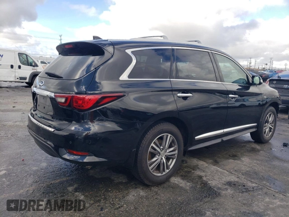 2020 Infiniti QX60 Luxe с VIN 5N1DL0MN3LC506886, выставлен на аукционе Copart как лот 44803495 с пробегом 57 055 миль миль и Списание • Salvage title. История ставок и продаж доступна на DreamBid. Изображение 3.