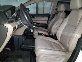 2023 Honda Odyssey EX-L with VIN 5FNRL6H69PB010354, listed as a Copart auction lot 80187954 with 12,638 mi miles and Salvage Title. Bid and sale history available at carsss.com. Image 7.