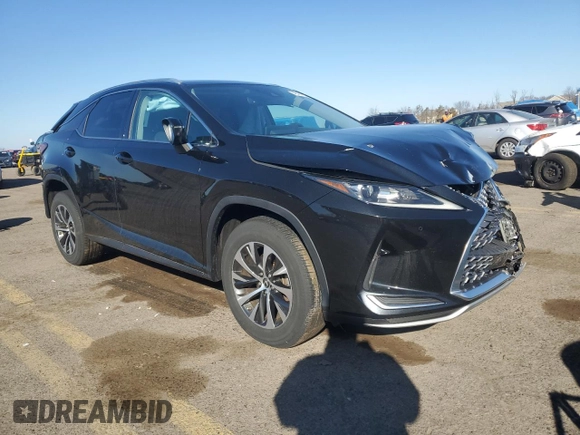 2020 Lexus RX with VIN 2T2HZMDA7LC223550, listed as a Copart auction lot 48461155 with 56,202 mi miles and Salvage Title. Bid and sale history available at carsss.com. Image 4.