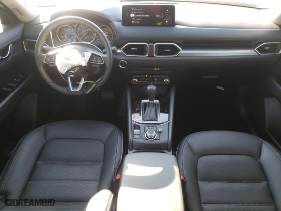 2024 Mazda CX-5 2.5 S Carbon Edition with VIN JM3KFBCL0R0480599, listed as a Copart auction lot 45717485 with 7,448 mi miles and Salvage Title. Bid and sale history available at carsss.com. Image 8.