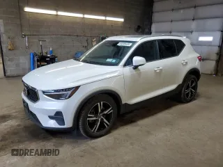 2025 Volvo XC40 Core Bright Theme with VIN YV4L12UJ2S2451038, listed as a Copart auction lot 50099435 with 8,644 mi miles and Salvage title. Bid and sale history available at DreamBid. Image 1.