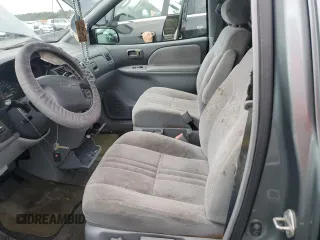 2000 Toyota Sienna LE with VIN 4T3ZF13C6YU258905, listed as a Copart auction lot 74745744 with 0 mi miles and Salvage Title. Bid and sale history available at carsss.com. Image 7.