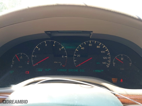 2001 Cadillac Seville Luxury SLS w/Monochrome Pkg with VIN 1G6KS54Y71U223875, listed as a IAAI auction lot 41970460 with 119,982 mi miles. Bid and sale history available at carsss.com. Image 6.
