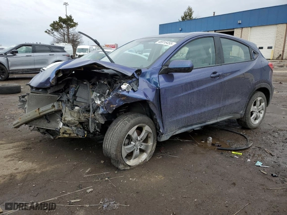 2016 Honda HR-V LX with VIN 3CZRU6H38GM769117, listed as a Copart auction lot 46916455 with 140,211 mi miles and Salvage Title. Bid and sale history available at carsss.com. Image 1.