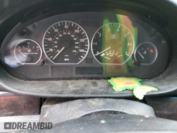 2002 BMW 3 Series 330i with VIN WBAEV53432KM19810, listed as a Copart auction lot 80886334 with 0 mi miles and Salvage Title. Bid and sale history available at carsss.com. Image 9.