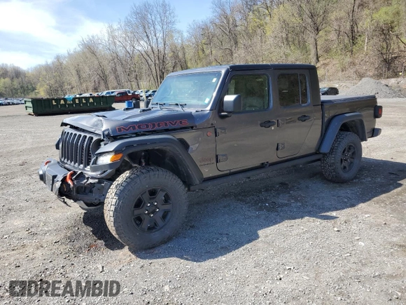 2022 Jeep Gladiator Mojave with VIN 1C6JJTEG4NL163076, listed as a Copart auction lot 53728895 with 60,192 mi miles and Salvage title. Bid and sale history available at DreamBid. Image 1.