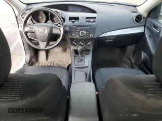 2013 Mazda 3 i SV with VIN JM1BL1TG4D1844346, listed as a Copart auction lot 43629345 with 89,245 mi miles and Salvage Title. Bid and sale history available at DreamBid. Image 8.