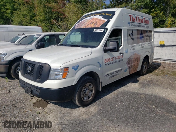 2016 Nissan NV Cargo SV z VIN 1N6BF0LY2GN806554, wystawiony jako Copart lot #68415294 z przebiegiem 93 384 mil mil oraz Szkoda całkowita • Salvage title. Historia ofert i sprzedaży dostępna na DreamBid. Obrazek 1.