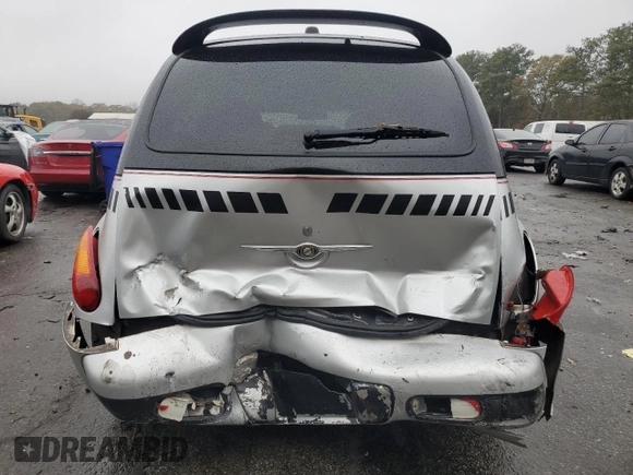 2005 Chrysler PT Cruiser Limited with VIN 3C8FY68855T533079, listed as a Copart auction lot 83858344 with 145,734 mi miles and Salvage title. Bid and sale history available at DreamBid. Image 6.