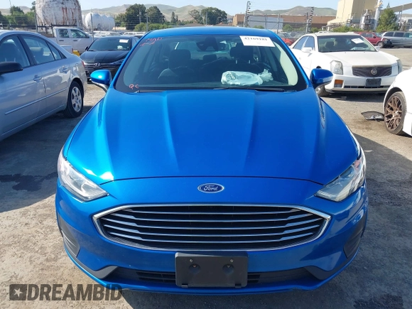 2020 Ford Fusion SE with VIN 3FA6P0HD6LR128539, listed as a IAAI auction lot 42169181 with 52,214 mi miles. Bid and sale history available at carsss.com. Image 6.