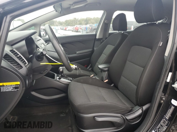2017 Kia Forte LX with VIN KNAFK5A80H5699440, listed as a Copart auction lot 46067035 with 75,434 mi miles and Salvage Title. Bid and sale history available at carsss.com. Image 7.