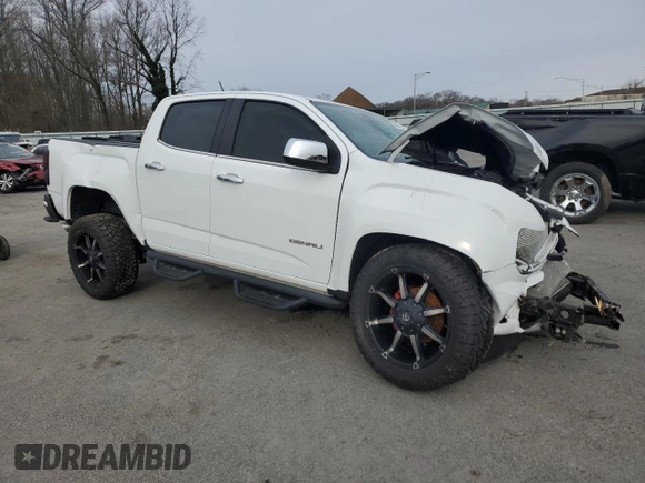 2020 GMC Canyon 4WD Denali with VIN 1GTG6EEN7L1131116, listed as a Copart auction lot 44354675 with 0 mi miles and Salvage Title. Bid and sale history available at carsss.com. Image 4.