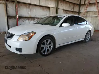 2007 Nissan Maxima 3.5 SE with VIN 1N4BA41E47C863681, listed as a Copart auction lot 75890304 with 113,137 mi miles and Salvage Title. Bid and sale history available at carsss.com. Image 1.
