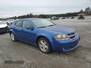 2009 Dodge Avenger SXT with VIN 1B3LC56B09N519917, listed as a Copart auction lot 85492024 with 186,290 mi miles and Salvage Title. Bid and sale history available at DreamBid. Image 4.