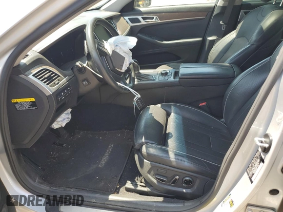 2017 Genesis G80 3.8L with VIN KMHGN4JE0HU172286, listed as a Copart auction lot 58486865 with 83,202 mi miles and Clean title. Bid and sale history available at DreamBid. Image 7.